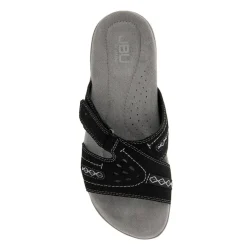 Footbed Sandals*JBU by Jambu Women's , Sissey Sandal Black