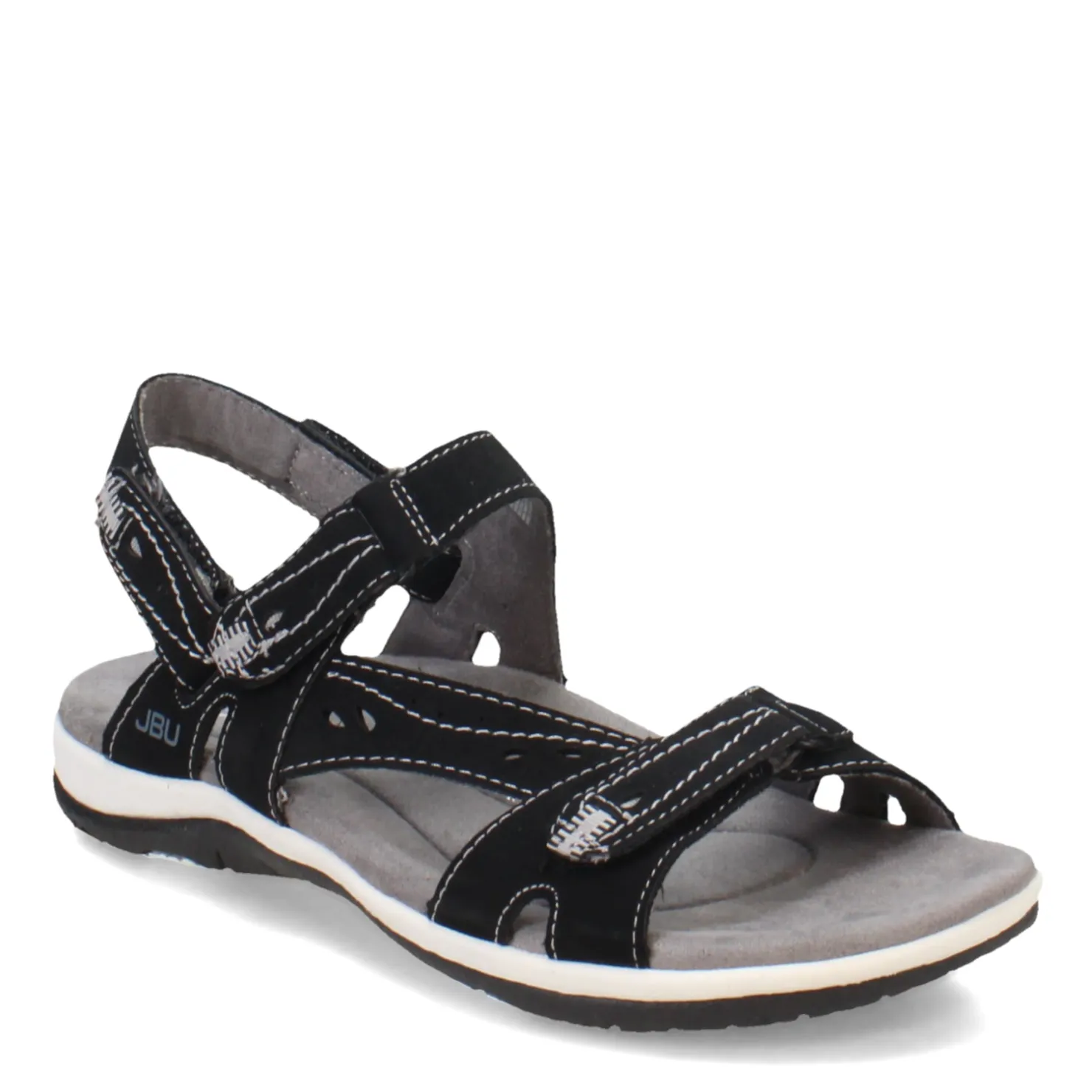 Footbed Sandals*JBU by Jambu Women's , Stephie Sandal Black