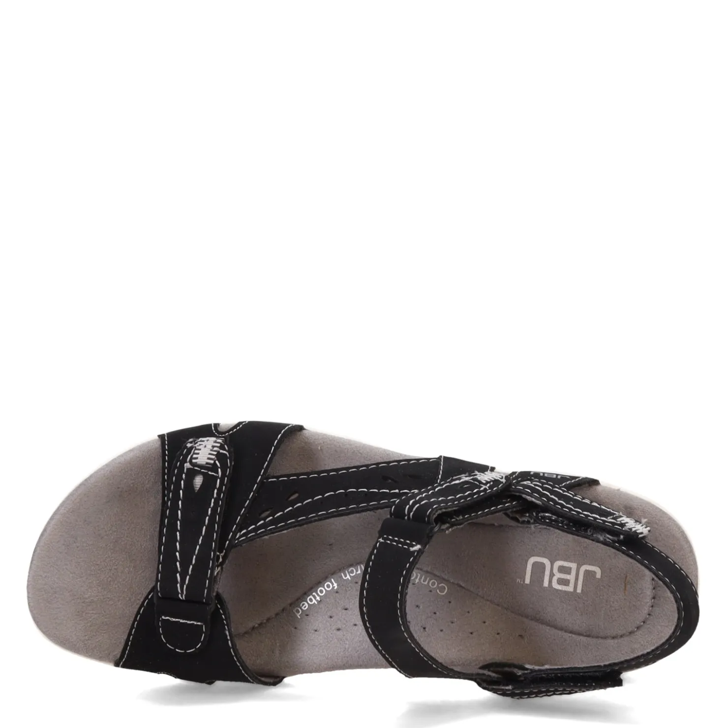 Footbed Sandals*JBU by Jambu Women's , Stephie Sandal Black