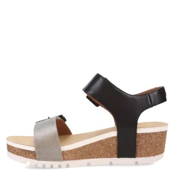 Wedges*Josef Seibel Women's , Quinn 02 Sandal Basalt