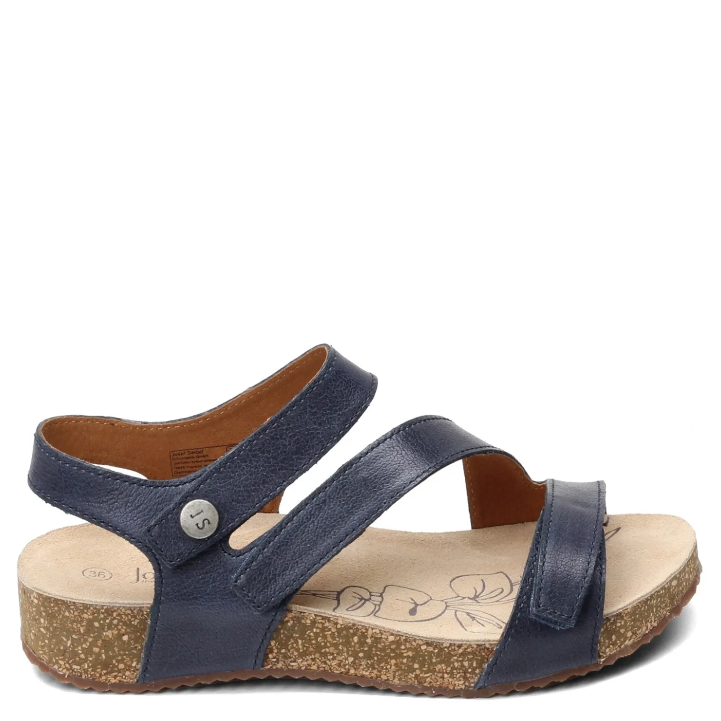 Footbed Sandals*Josef Seibel Women's , Tonga 25 Sandal Jeans