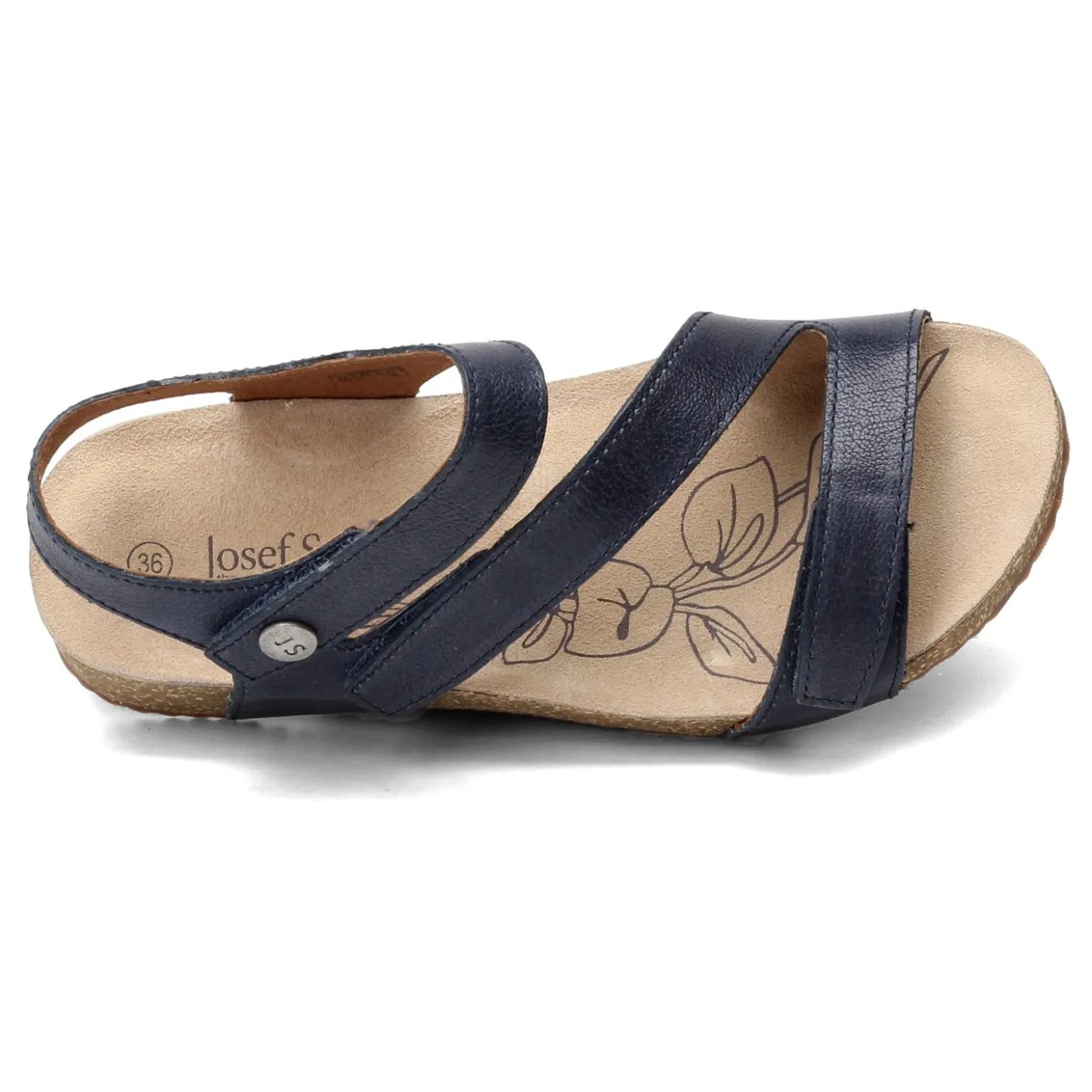 Footbed Sandals*Josef Seibel Women's , Tonga 25 Sandal Jeans