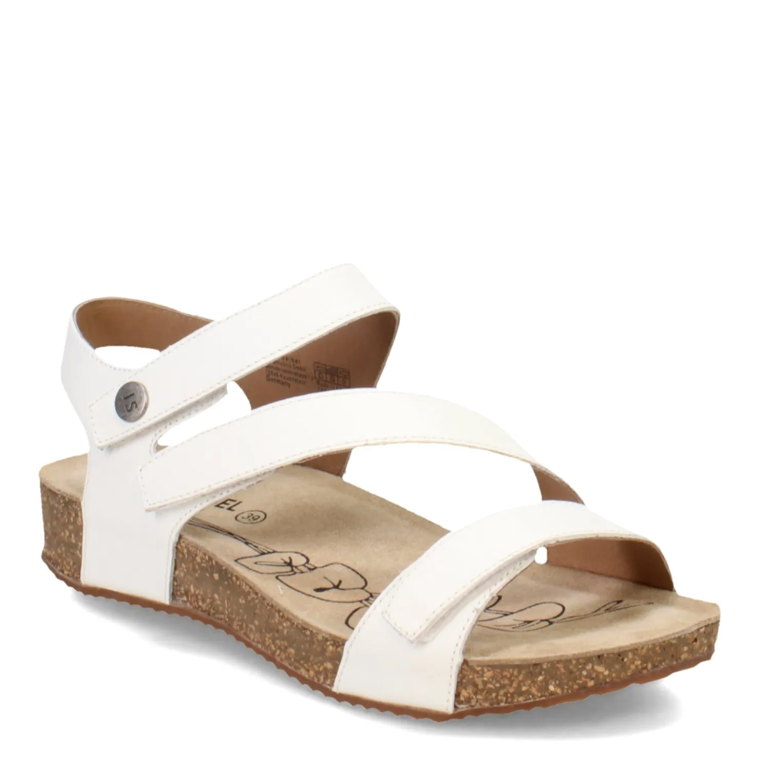 Footbed Sandals*Josef Seibel Women's , Tonga 25 Sandal White