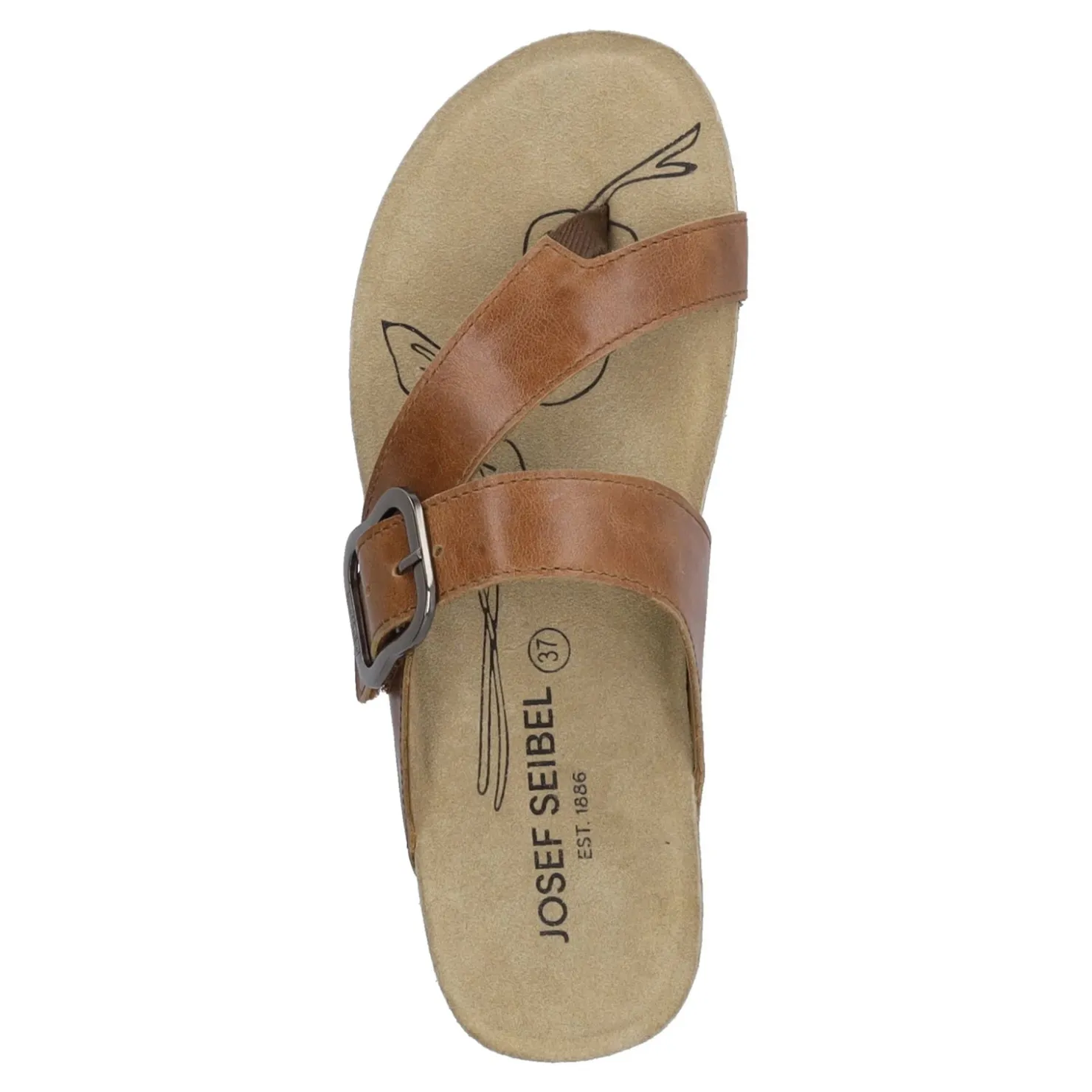 Flip Flops*Josef Seibel Women's , Tonga 77 Sandal Camel