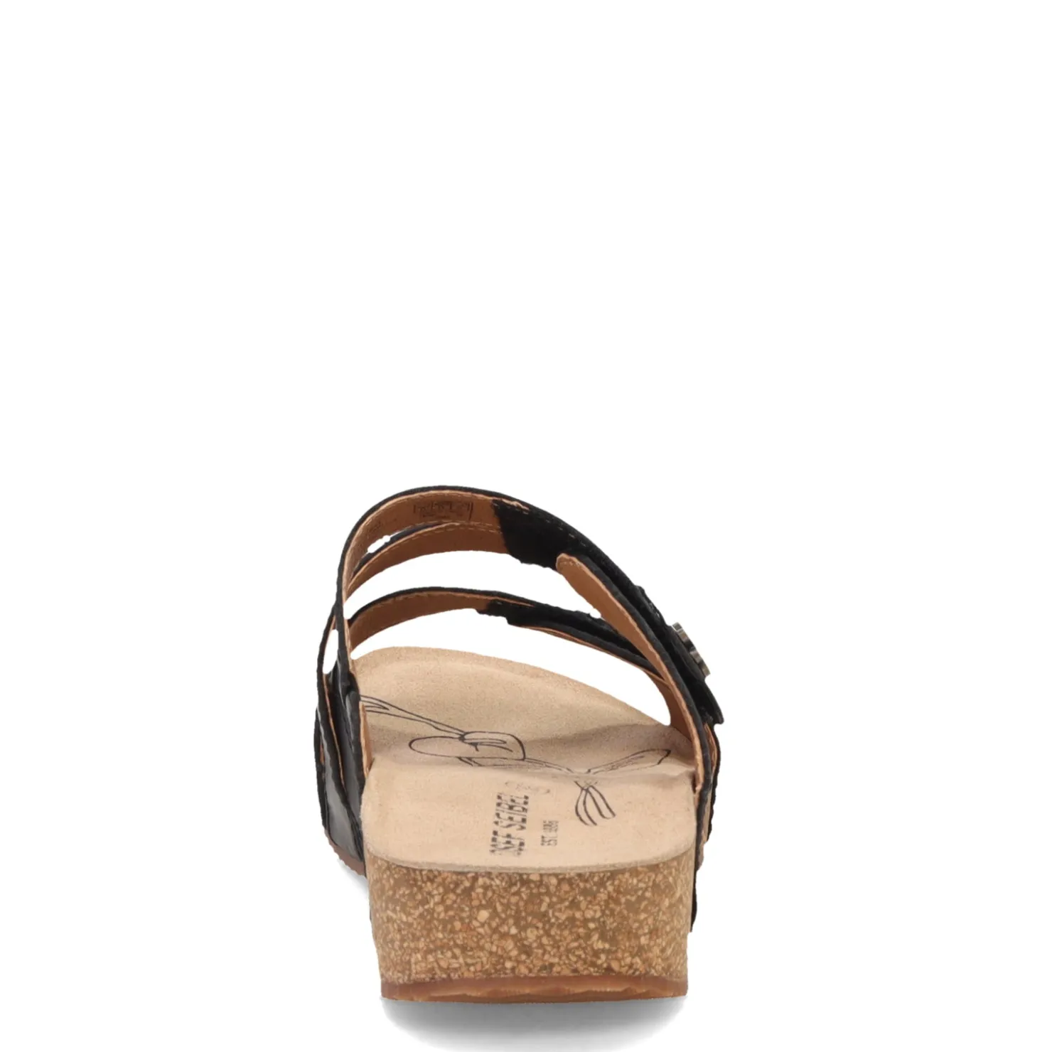 Footbed Sandals*Josef Seibel Women's , Tonga 82 Sandal Black