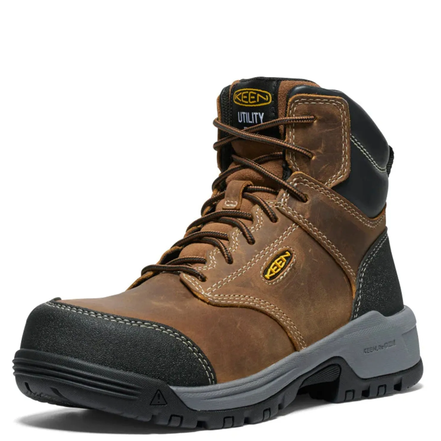 Women's , Evanston 6-inch ESD Composite Toe Work Boot|KEEN Utility
