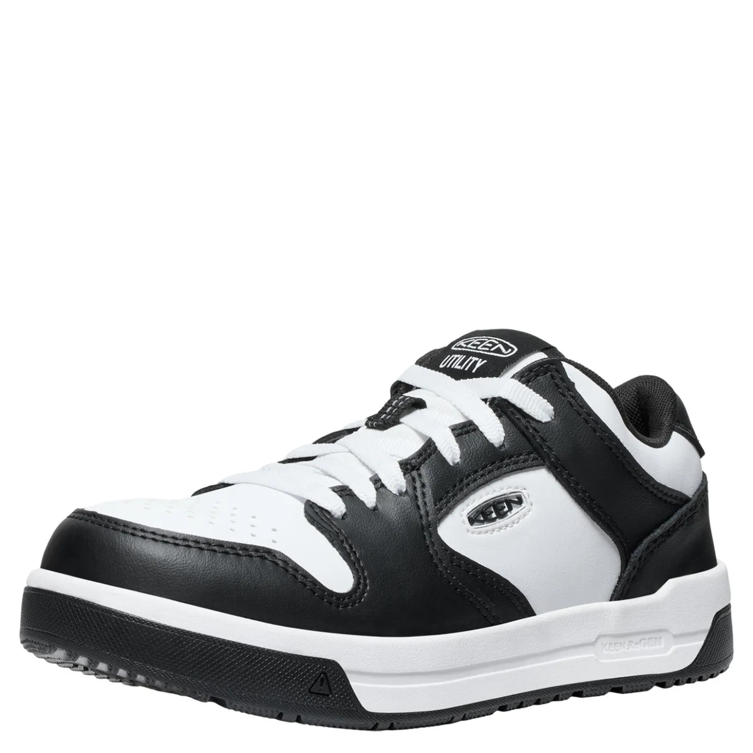 Women's , Overton Comp Toe Work Sneaker|KEEN Utility Hot