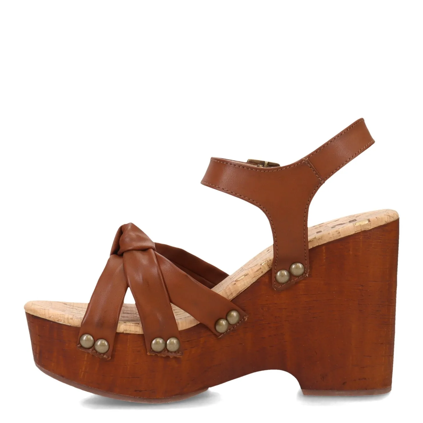 Wedges*Korks Women's , Dawson Sandal Brown