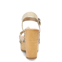 Heeled Sandals*Korks Women's , Dawson Sandal Off White