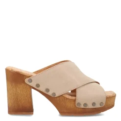 Heeled Sandals*Korks Women's , Lynda Sandal Natural