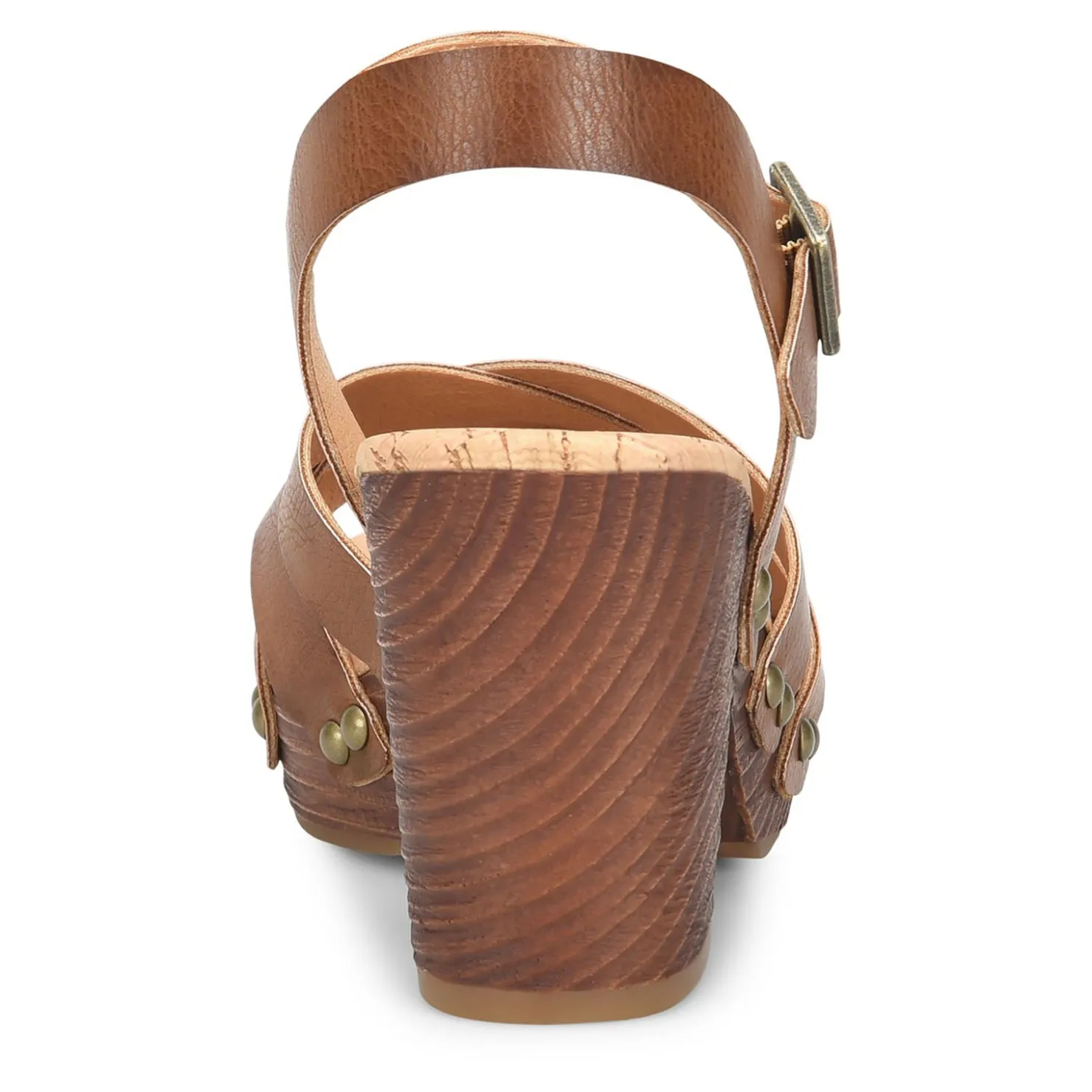 Heeled Sandals*Korks Women's , Naomi Sandal Tan
