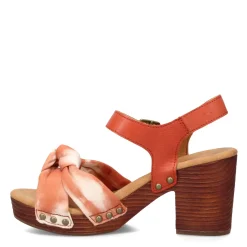 Heeled Sandals*Korks Women's , Natalia Sandal Red