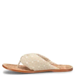 Flip Flops*Korks Women's , Poppy Sandal Cream