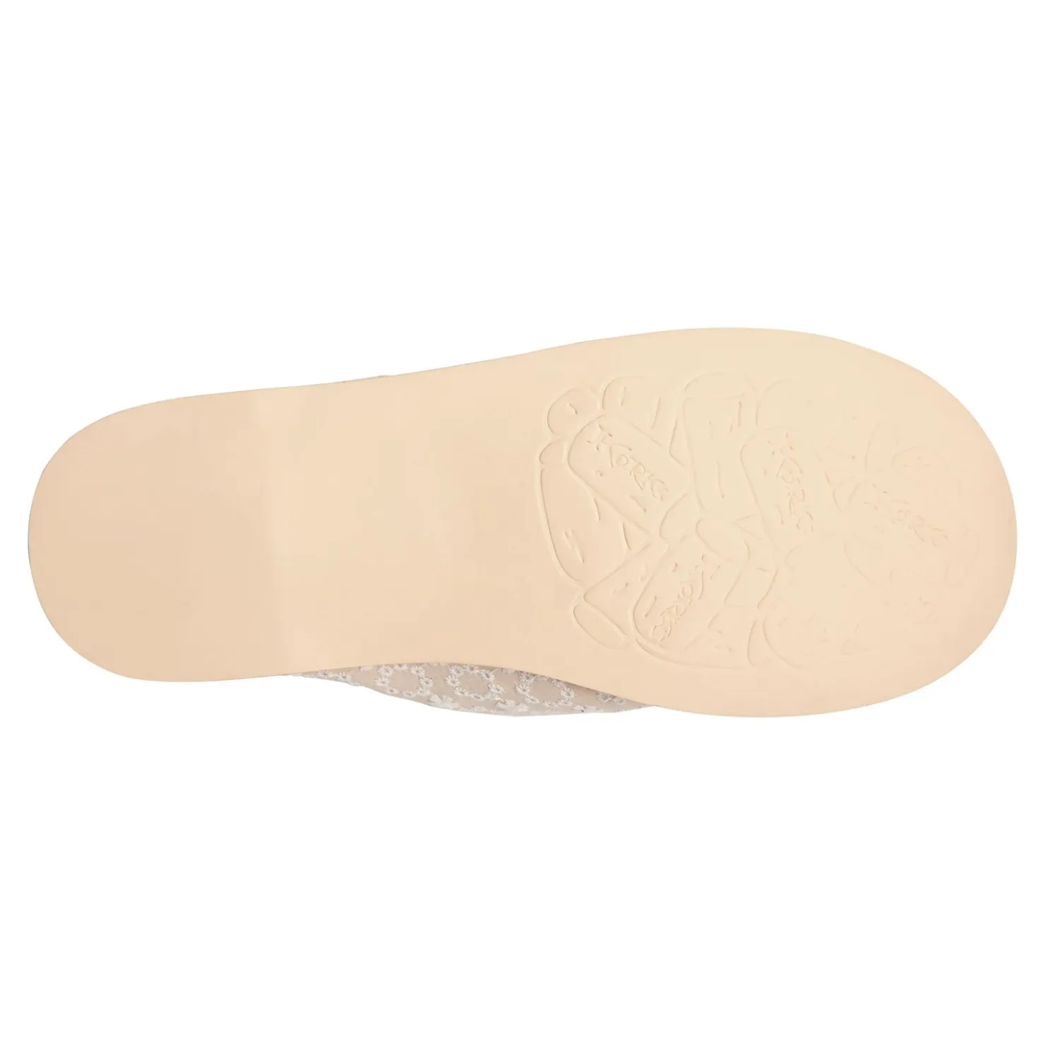 Flip Flops*Korks Women's , Poppy Sandal Cream