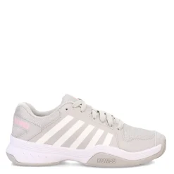 Court*K-Swiss Women's , Court Express Pickleball Shoe Vapor Blue/White/Coral Blush