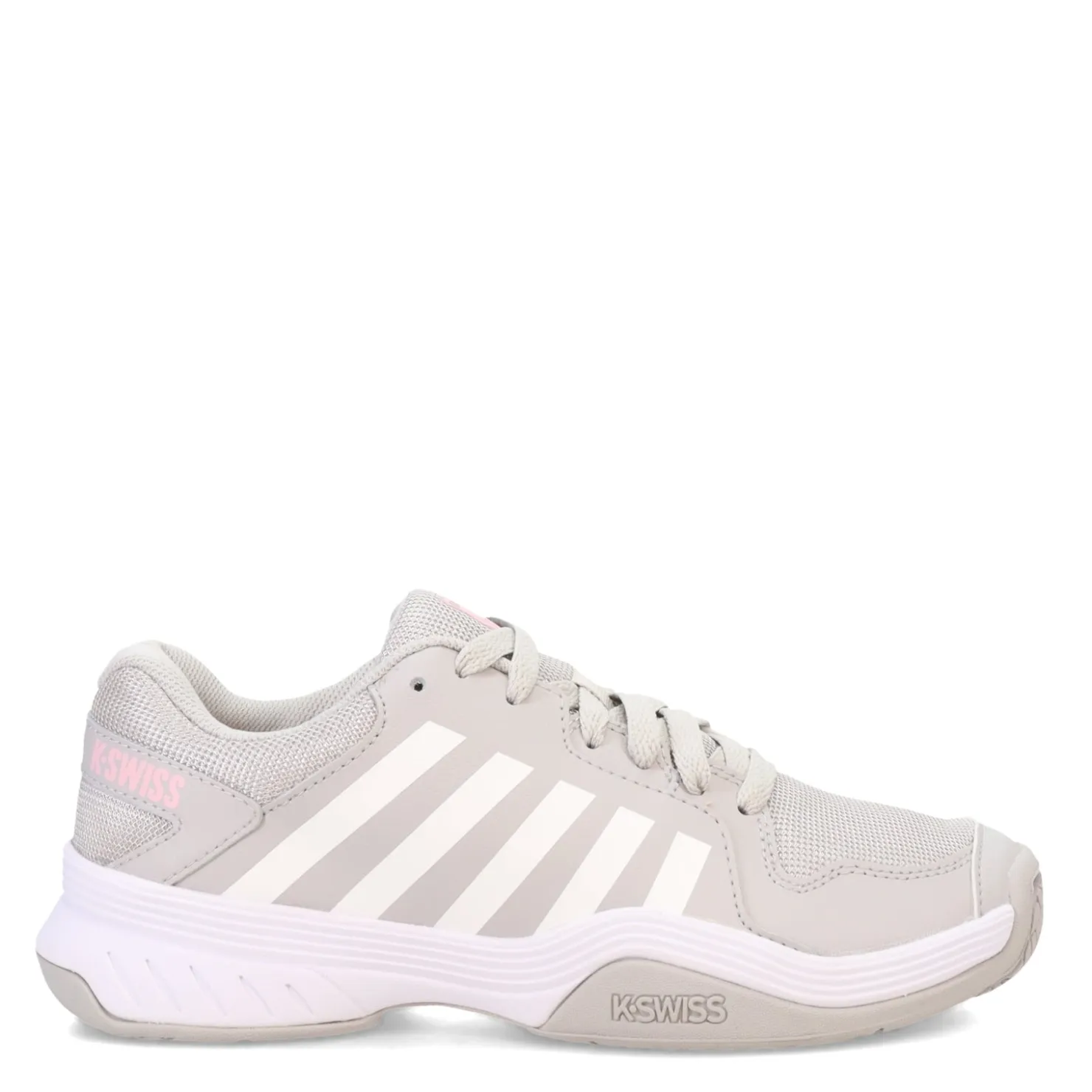 Court*K-Swiss Women's , Court Express Pickleball Shoe Vapor Blue/White/Coral Blush