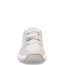 Court*K-Swiss Women's , Court Express Pickleball Shoe Vapor Blue/White/Coral Blush