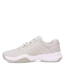 Court*K-Swiss Women's , Court Express Pickleball Shoe Vapor Blue/White/Coral Blush