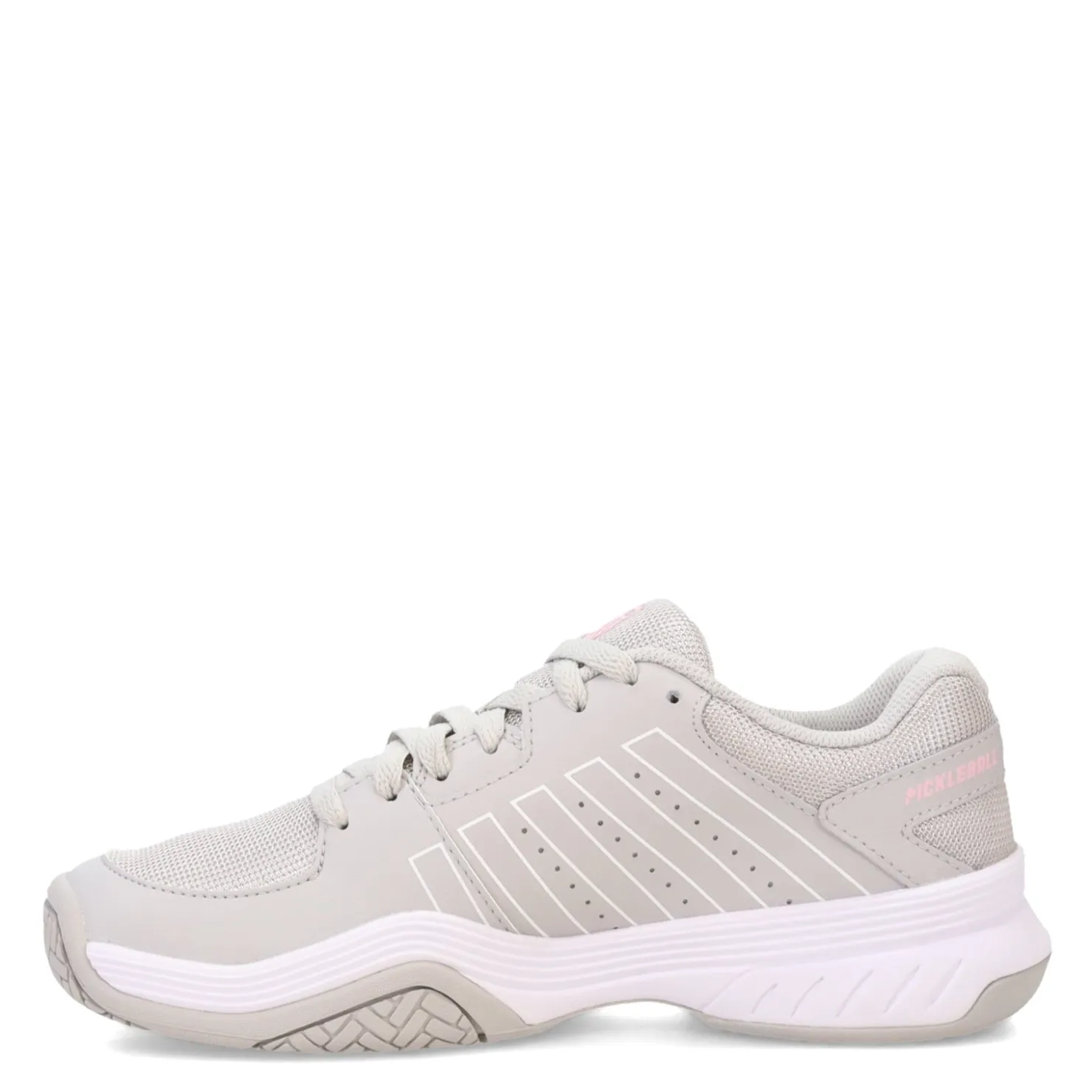 Court*K-Swiss Women's , Court Express Pickleball Shoe Vapor Blue/White/Coral Blush