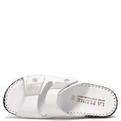 Wedges*La Plume Women's , Jessica Sandal White