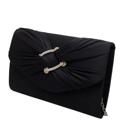 Handbags*La Regale Women's , Keliy Clutch Black