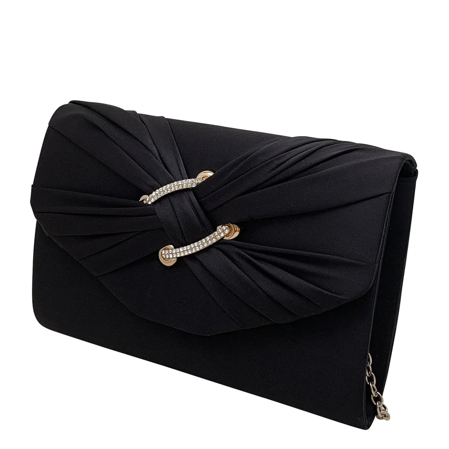 Handbags*La Regale Women's , Keliy Clutch Black