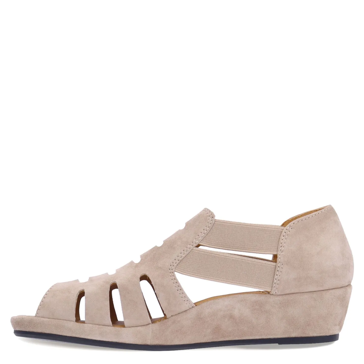 Wedges*L'Amour Des Pieds Women's , Bayla Sandal Taupe Suede