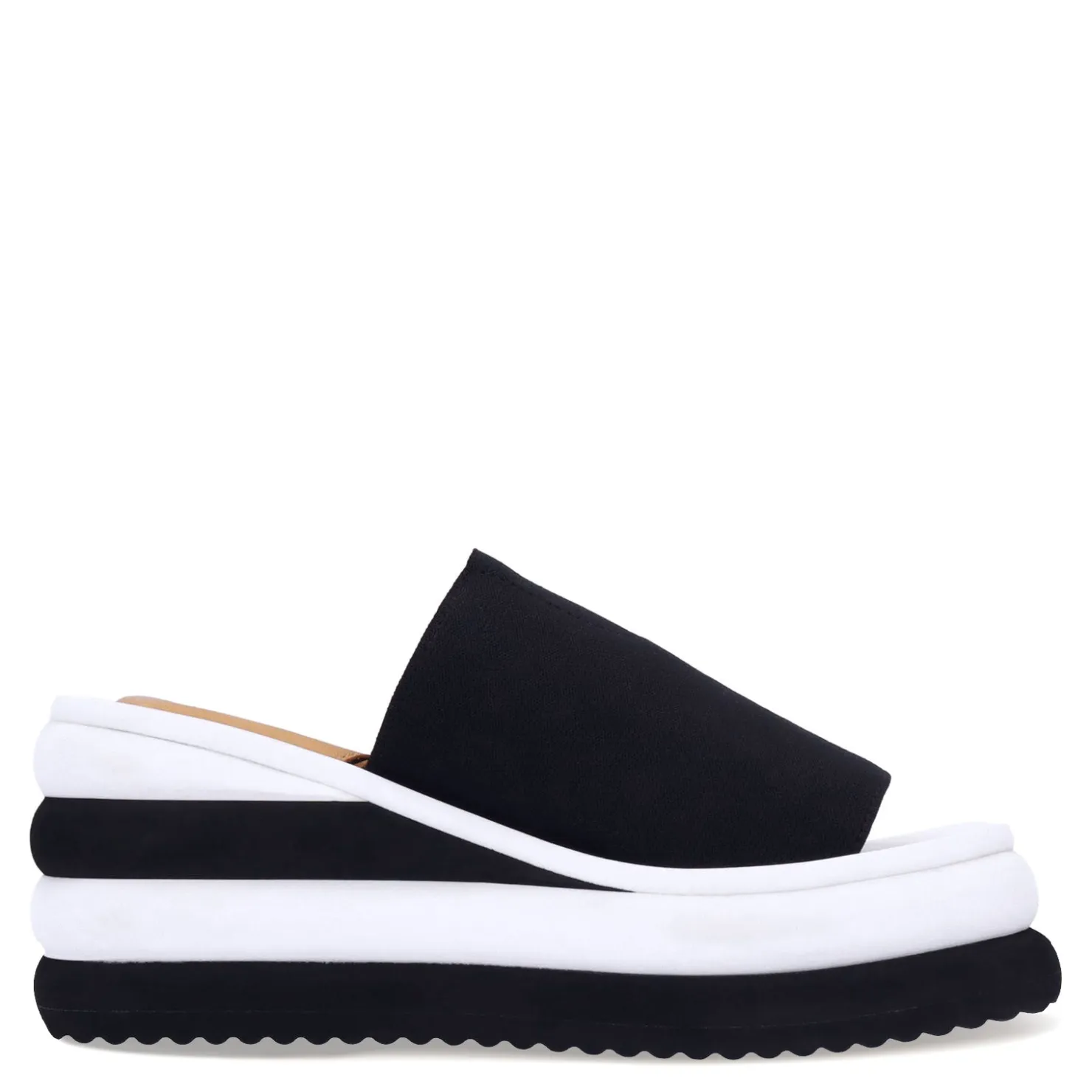 Wedges*L'Amour Des Pieds Women's , Emiko Sandal Black White
