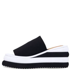 Wedges*L'Amour Des Pieds Women's , Emiko Sandal Black White