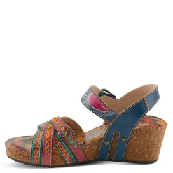 Women's L'Artiste By Spring Step, Bosquet Wedge Sandal|L Artiste Sale