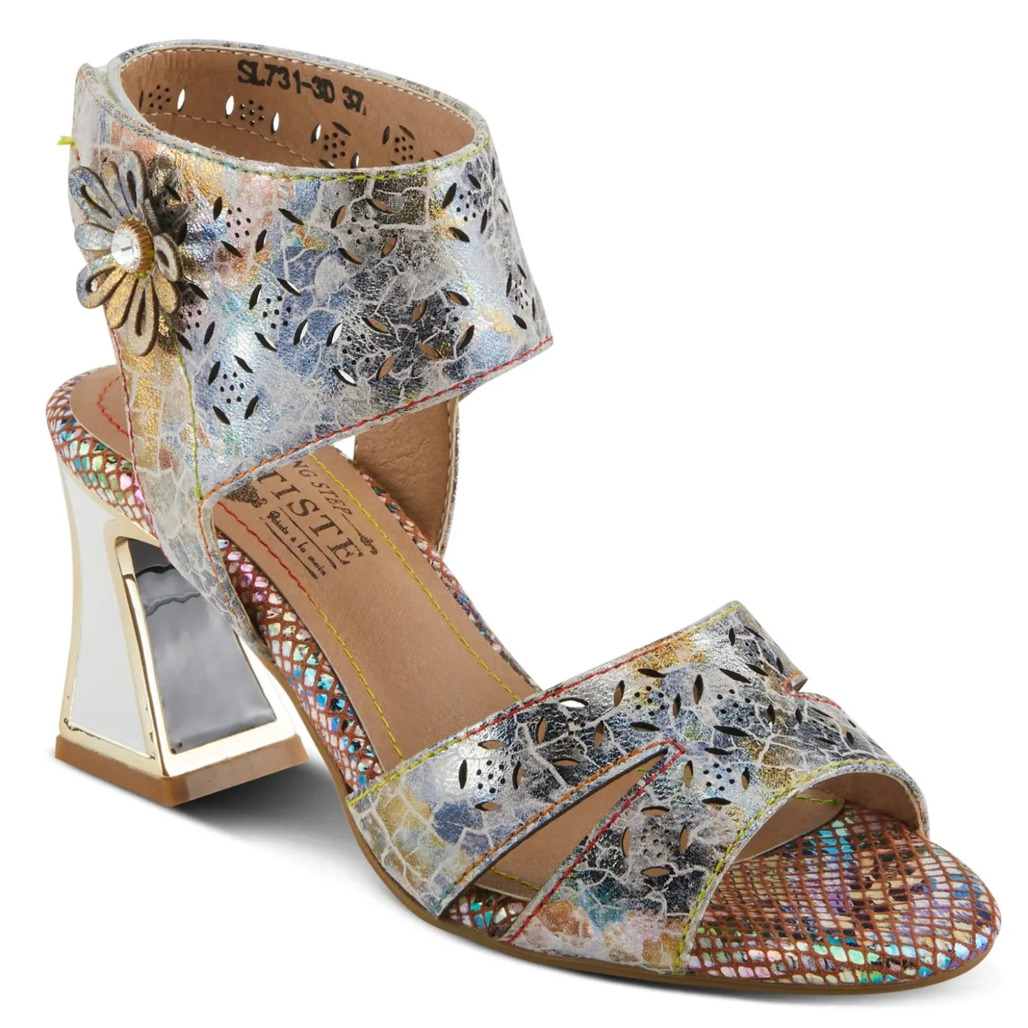 Women's L'Artiste By Spring Step, Poster Sandal|L Artiste Hot