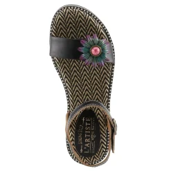 Women's L'Artiste By Spring Step Tilton Wedge Sandal|L Artiste Clearance