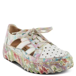 Fashion & Street*L Artiste Women's L'Artiste by Spring Step, Bodes Sneaker White Multi