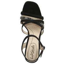 Heeled Sandals*LifeStride Women's , Belle Sandal Black