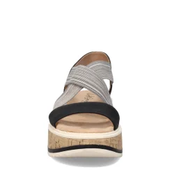 Wedges*LifeStride Women's , Clementine Sandal Black
