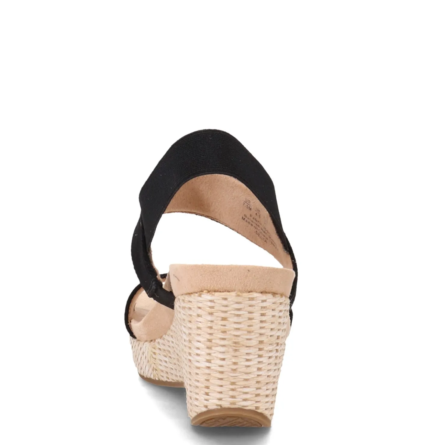 Wedges*LifeStride Women's , Delta Sandal Black