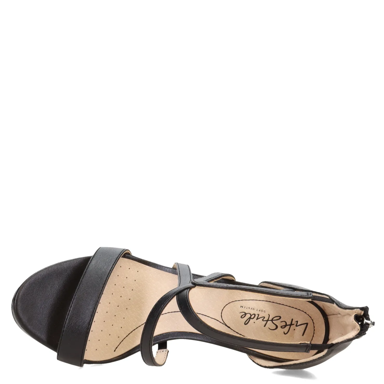 Heeled Sandals*LifeStride Women's , Masquerade Sandal Black