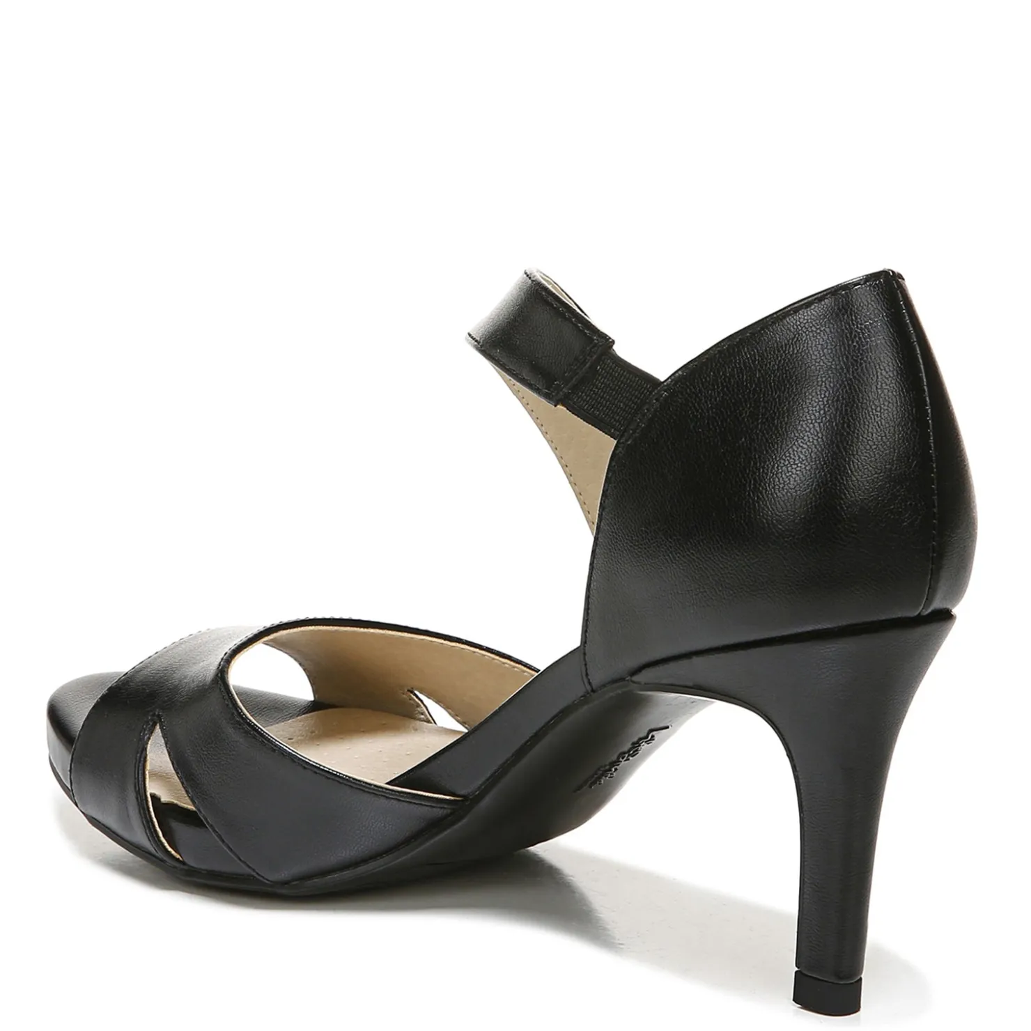 Heeled Sandals*LifeStride Women's , Mega Sandal Black