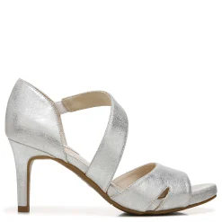 Heeled Sandals*LifeStride Women's , Mega Sandal Silver
