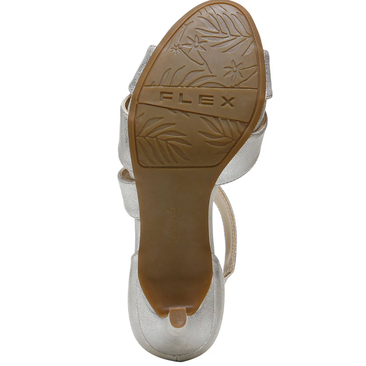 Heeled Sandals*LifeStride Women's , Mega Sandal Silver