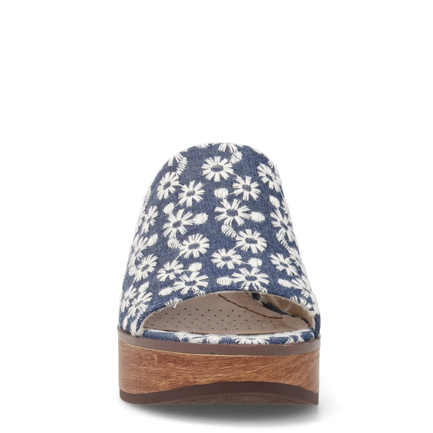 Heeled Sandals*LifeStride Women's , Paradise Sandal Blue Daisy