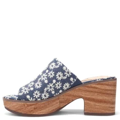 Heeled Sandals*LifeStride Women's , Paradise Sandal Blue Daisy