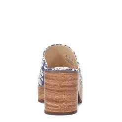 Heeled Sandals*LifeStride Women's , Paradise Sandal Blue Daisy