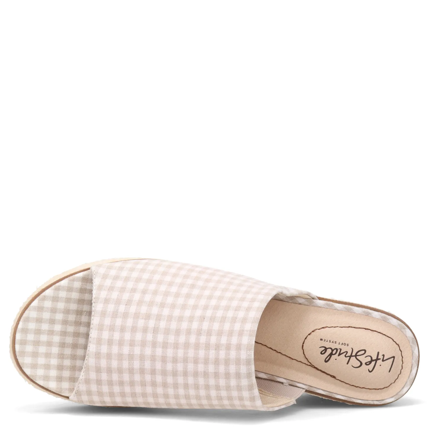 Heeled Sandals*LifeStride Women's , Paradise Sandal Natural Print