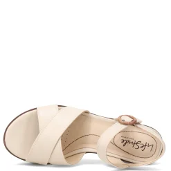 Heeled Sandals*LifeStride Women's , Peachy Sandal Almond