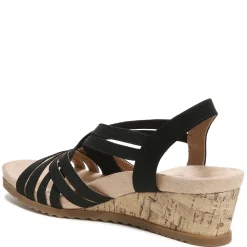Wedges*LifeStride Women's , Stellar Sandal Black