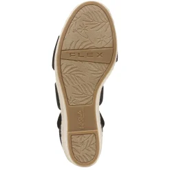 Wedges*LifeStride Women's , Thrive Sandal Black