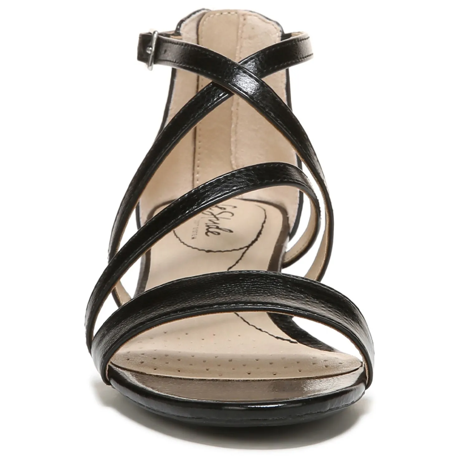 Wedges*LifeStride Women's , Yolanda Sandal Black