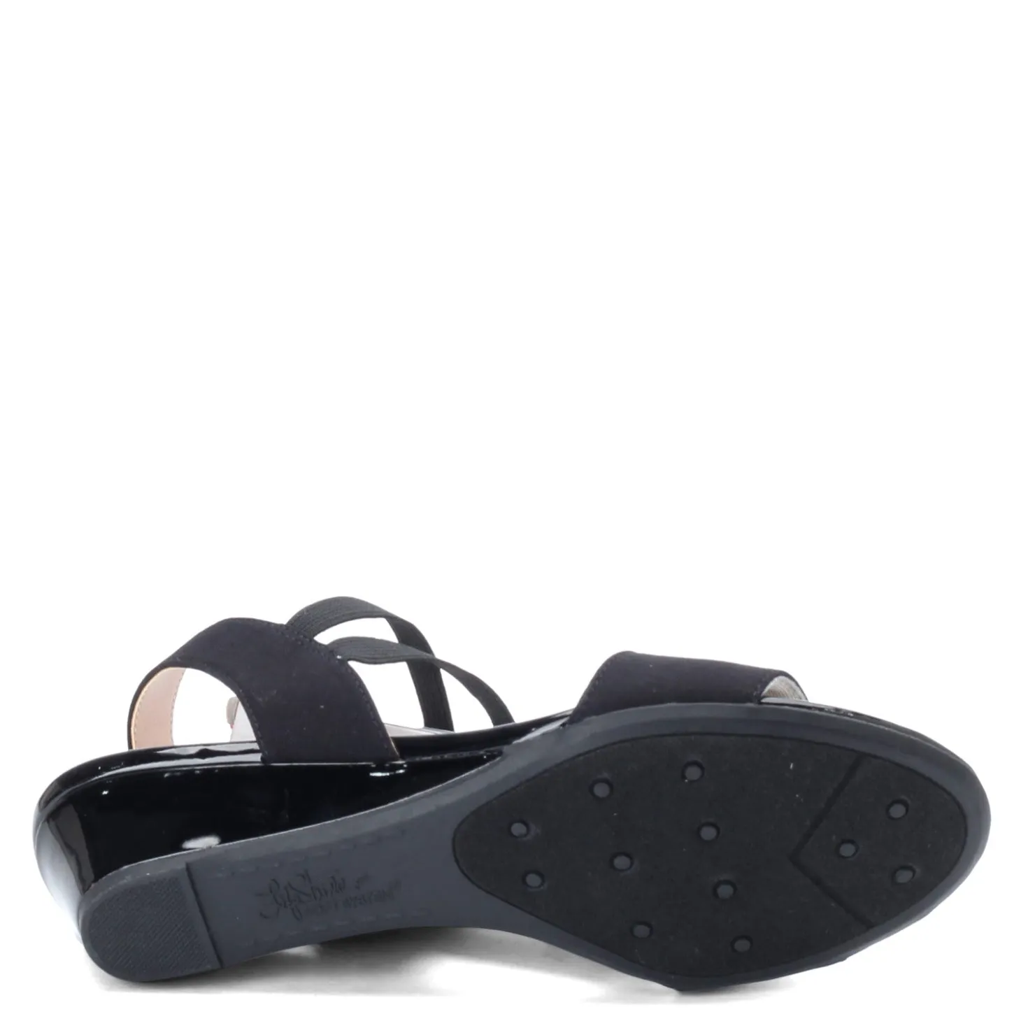 Wedges*LifeStride Women's , Yolo Sandal Black