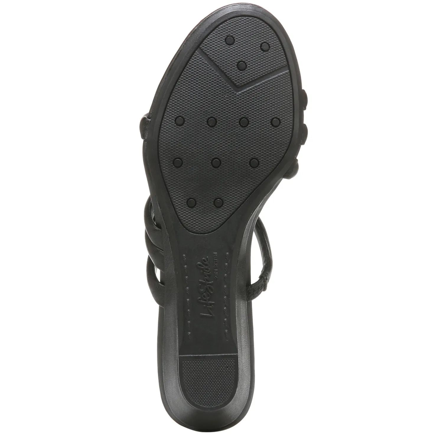 Wedges*LifeStride Women's , Yours Truly Sandal Black